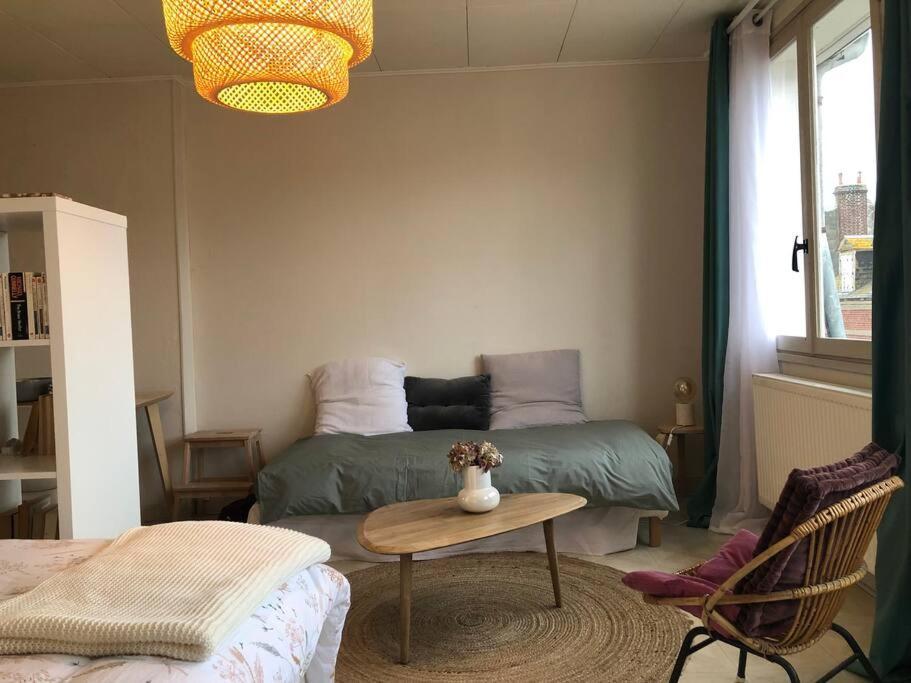 Grand Studio Avec Petite Vue Mer Mers-les-Bains Exteriér fotografie