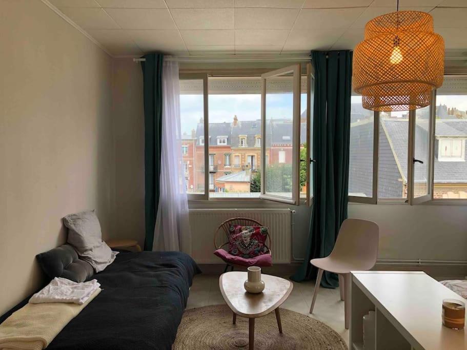 Grand Studio Avec Petite Vue Mer Mers-les-Bains Exteriér fotografie